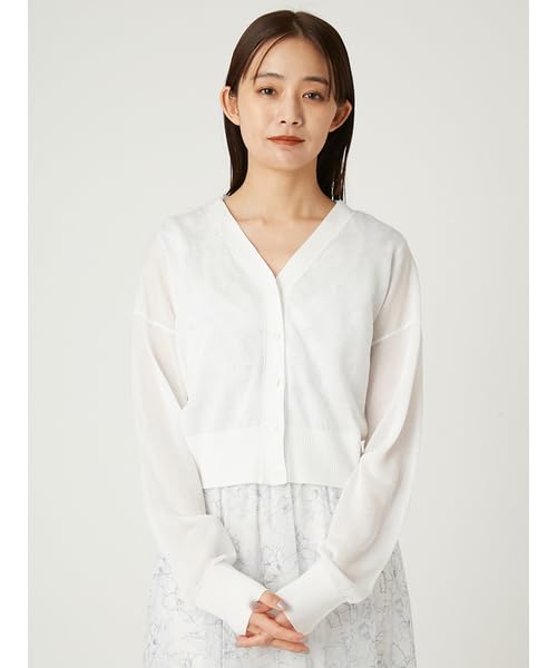 FRAY Galaxy Cardigan FWNT252049 WHT I.D. Women's