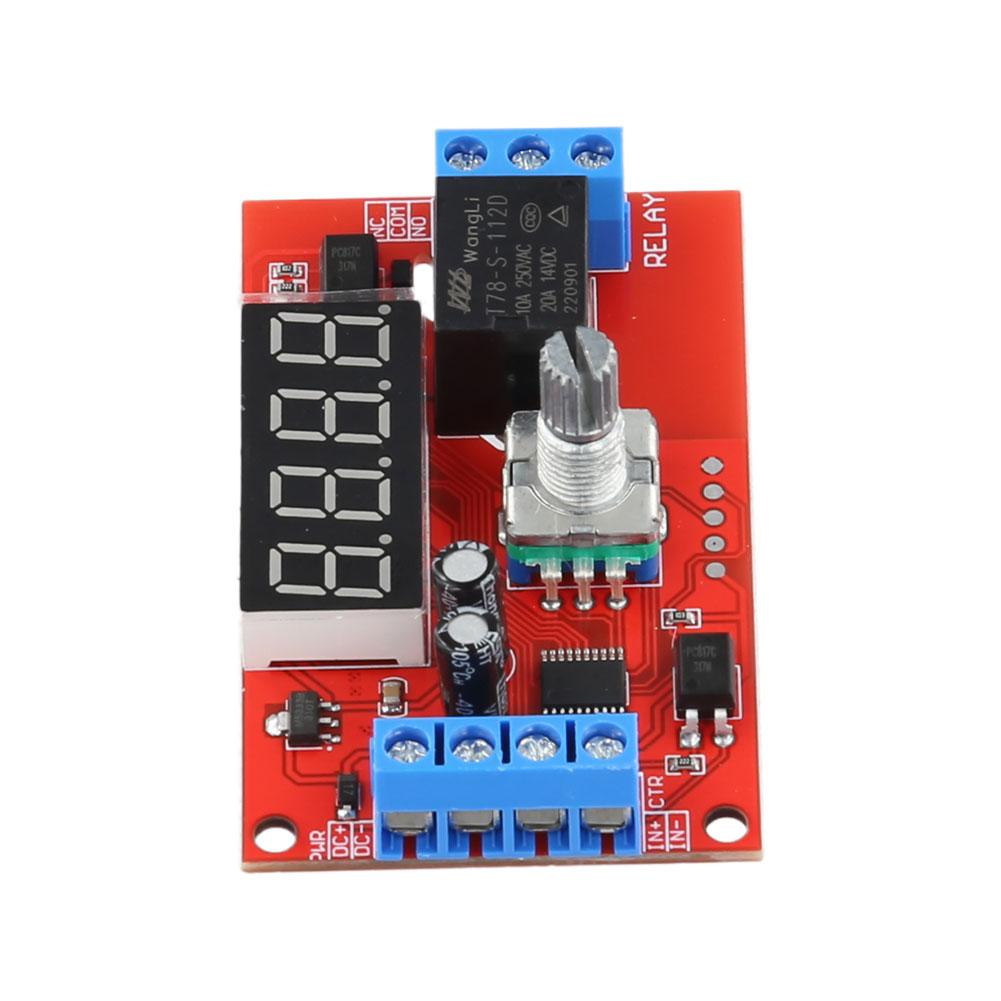 

Світлодіодне цифрове реле синхронізації DC5V/12V/24V Модуль перемикання затримки запуску 5v