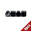 4x Metal American USA Flag Car Wheel Tire Valve Stems Cover Dust Cap Accessories