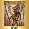 Tapestry of the Egyptian Goddess Nephthys, Ancient Egypt