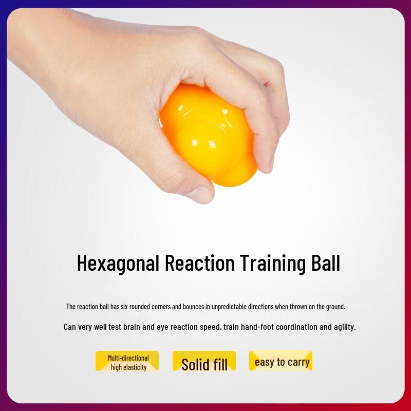 Kids' Agility Training Hexagonal Reaction Ball
