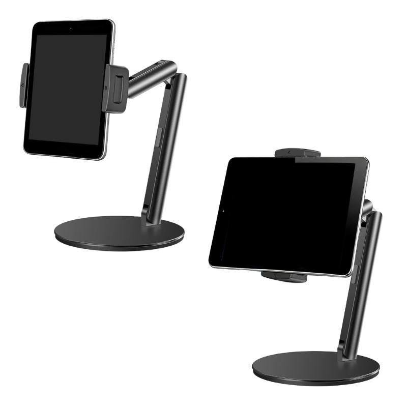 Height Angle Adjustable Tablets Phone Holder Aluminum Desktop Stand For Office Gaming