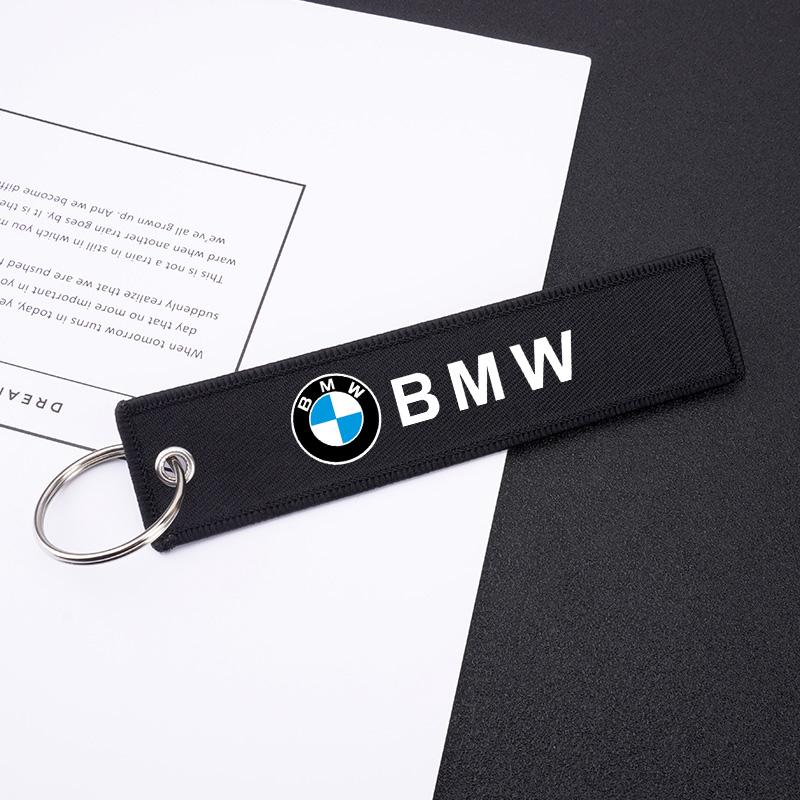 Nová plátěná klíčenka na auto Klíčenka Logo motocyklu Klíčenka Šňůrka Pro BMW X1 X3 X4 X5 E46 E90 F20 E60 E39 F10 M1 M2 M3 M5 M6 E87 cybr60