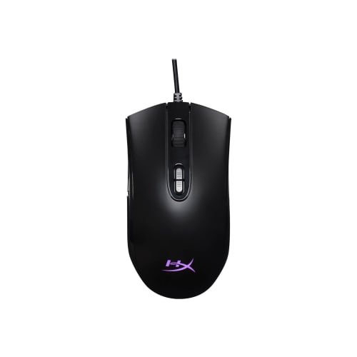 HyperX Pulsefire Core RGB USB-Gaming-Maus Schwarz für Gamer Optisch DPI einstellbar Omron-Schalter 2 Jahre Garantie HX-MC004B ( Nr. 4P4F8AA )