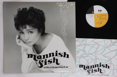 LP Record EIKO KAMATA  Mannish FISH 28FB2040PROMO FUN HOUSE 1986 Japan Japanese PopRock Used