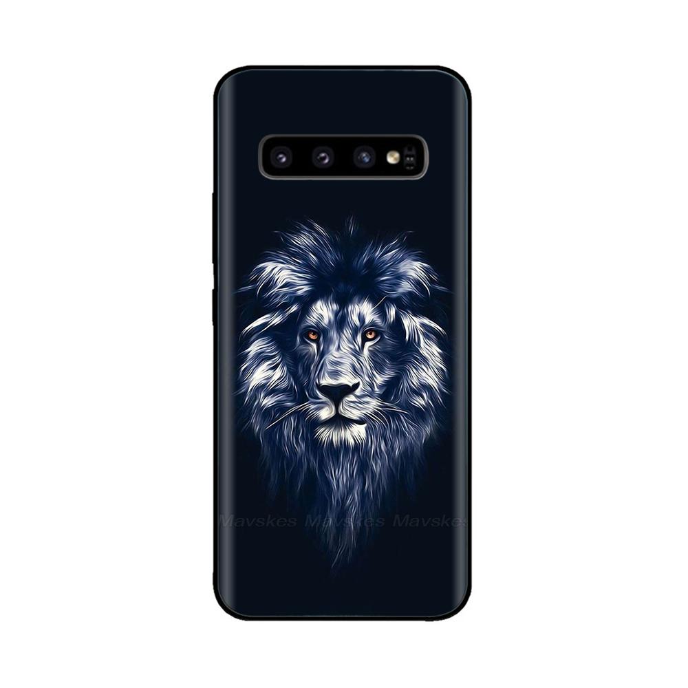 For Samsung S10 Plus Case S10 Silicone Fashion Back Cover Cases For Samsung Galaxy S10 S10E S 10 S10plus Protective Back Cover