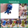 Dinosaur Animal Plush Keychain With Silver Ring And Chain For Car And Backpack Decor