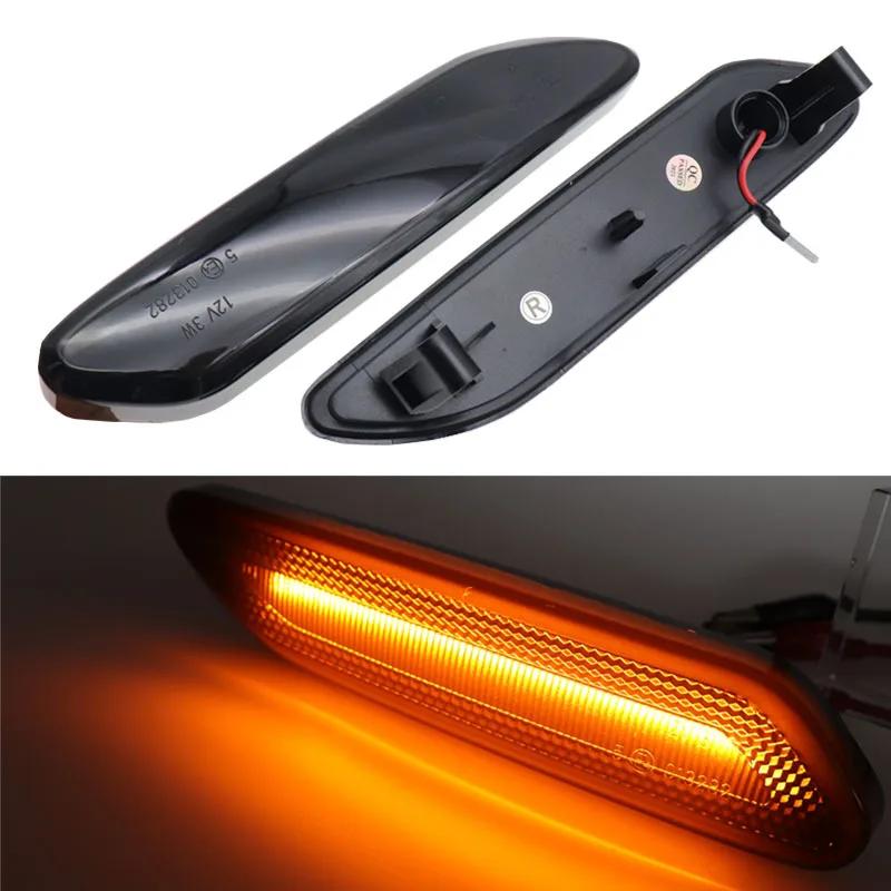 Flowing Water Blinker LED Dynamic Turn Signal Light For Mini Cooper R60 Countryman R61 Paceman Side Marker Flashing Indicator