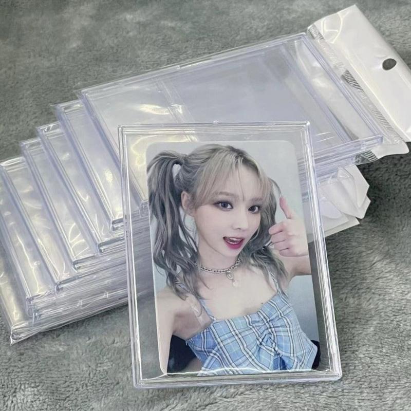 

Acrylic Transparent Collection Sleeves Pack - 5Pcs, For TCG, Basketball & Sports Card Display