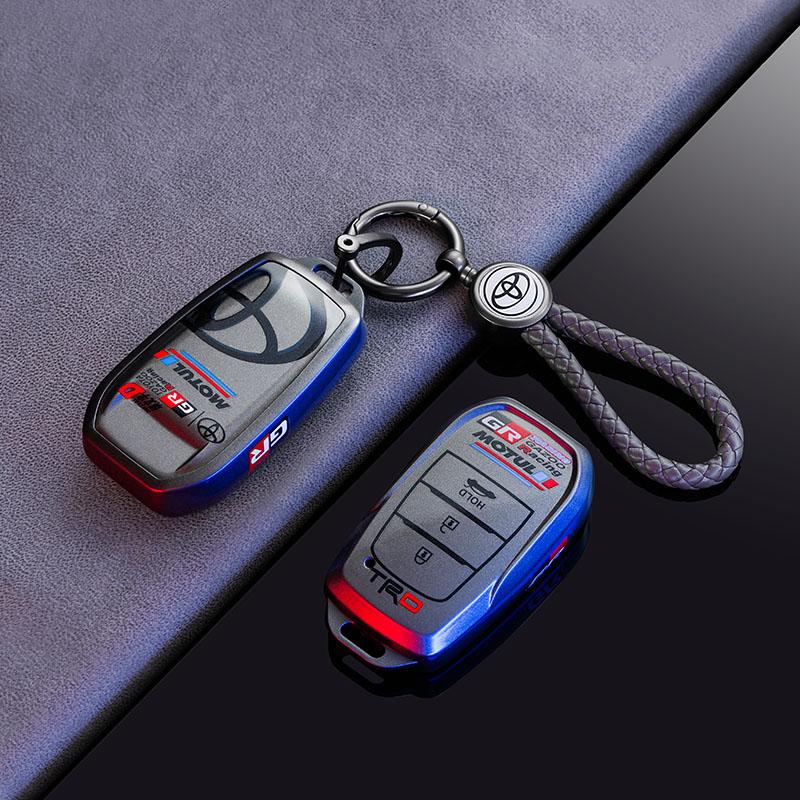 BNH5  TPU Key Case Cover Shell For Toyota Corolla SE 2023 Camry 50 55 TLC200 Yaris Land Cruiser Prado150 RAV4 Venza SIENNA
