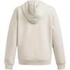Under Armour Hooded Zip-Up Long Sleeve Sweatshirt Women Sweatshirts Beige 1389289-110