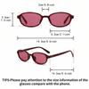 European and American personality small frame sexy babes style hip hop versatile sunglasses outdoor sunshade sunscreen UV protection sunglasses