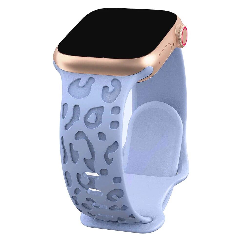 Λουράκι για Apple Watch Band 45mm 44mm 42mm 41mm 40mm 49mm 40 mm Χαραγμένο βραχιόλι correa iwatch series ultra 2 9 7 se 3 6 8 5 4