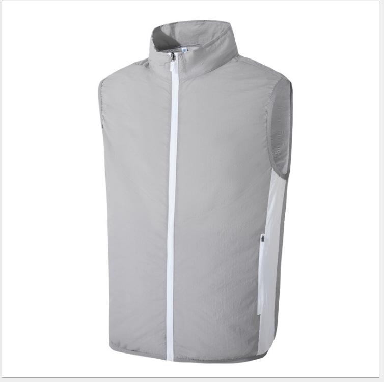 Summer Cooling Suit: High-Tech Fan Vest and Camouflage Fishing Vest for Men