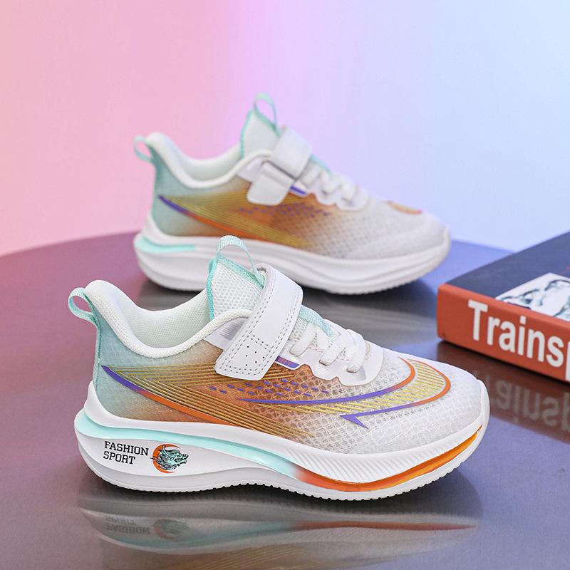 

Одноклассники Мальчики и девочки профессиональные кроссовки сетчатые дышащие для среднего и старшего возраста мальчиков мягкая подошва нескользящие обувь для девочек спортивная обувь 40