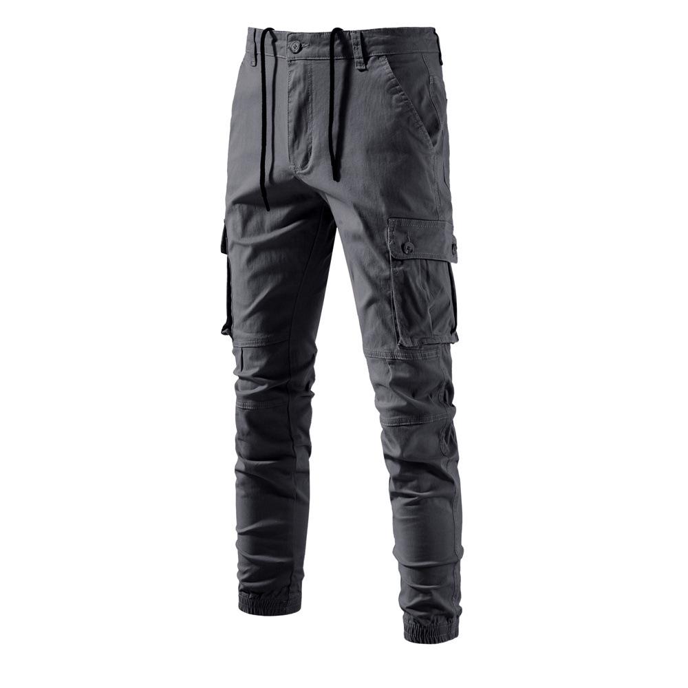 2023 Men's Casual Breathable Solid Color Long Pants