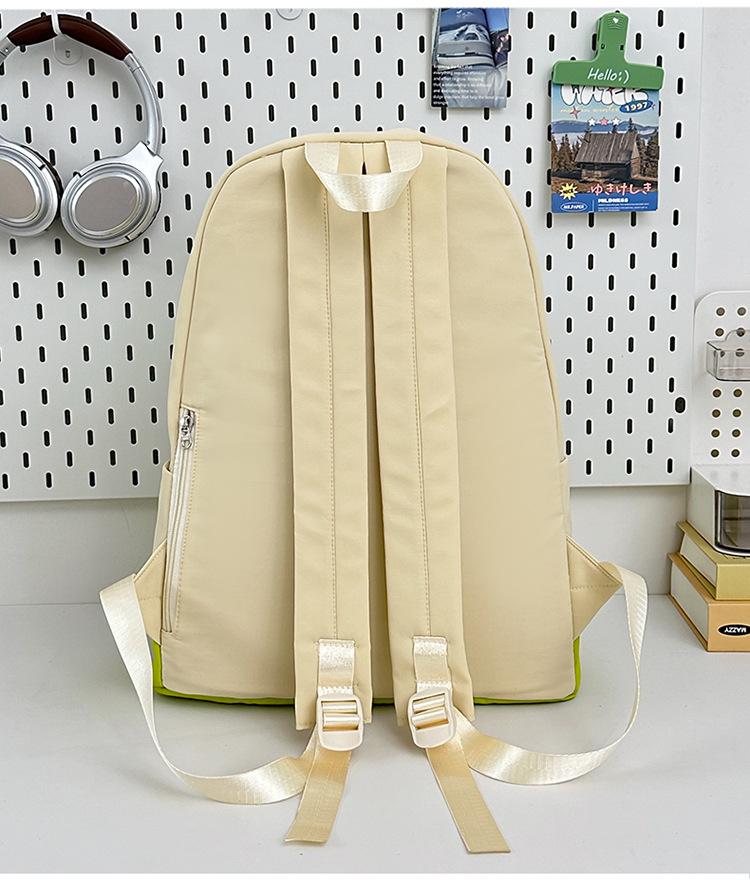 Women's Stylish Large Capacity Backpack - Versatile Japanese Ins Style for Middle & High School Students