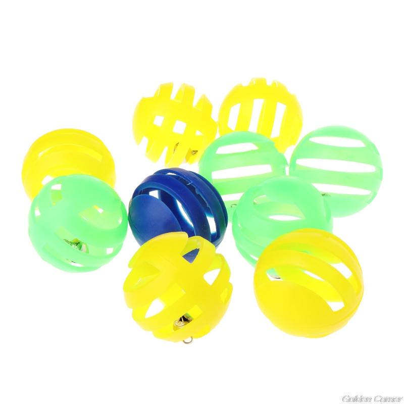 10 Pcs Pet Toy Latex Balls Colorful Chew For Dogs Cats Puppy Kitten Soft Elastic Dropshipping