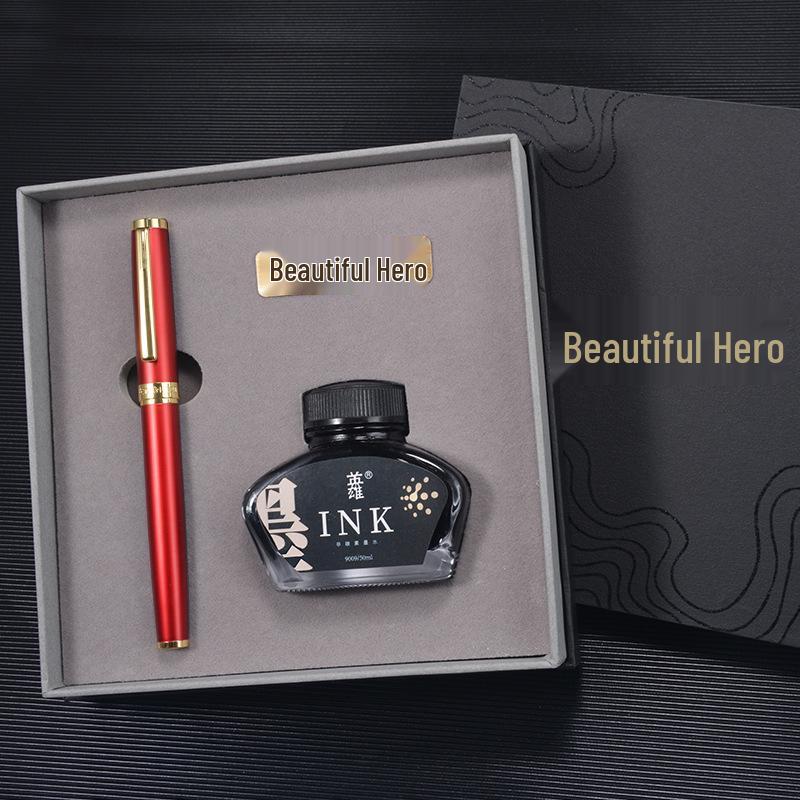 HERO 777 Masterpiece Fountain Pen for Men & Women – Ideal for Writing Practice, Office Use & Gifts
