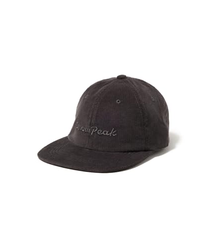 Snow Peak Corduroy Cap AC-25AU026, Headwear, Cap, Hat, Men's and Women's, Charcoal One
