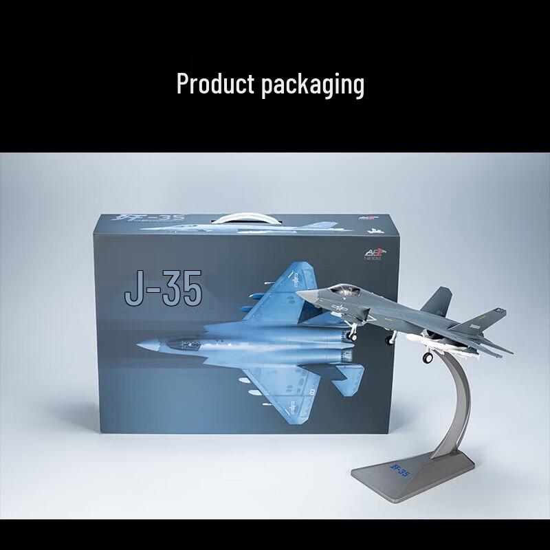 WEZHO J-35 Stealth Fighter Jet Model