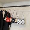 High-End Polka Dot Women's Large Capacity Shoulder Bag