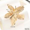 Modern Open Finger Rings Adjustable Rings Geometric Flower Jewelry Alloy Texture Suitable for Fashion Lover Present