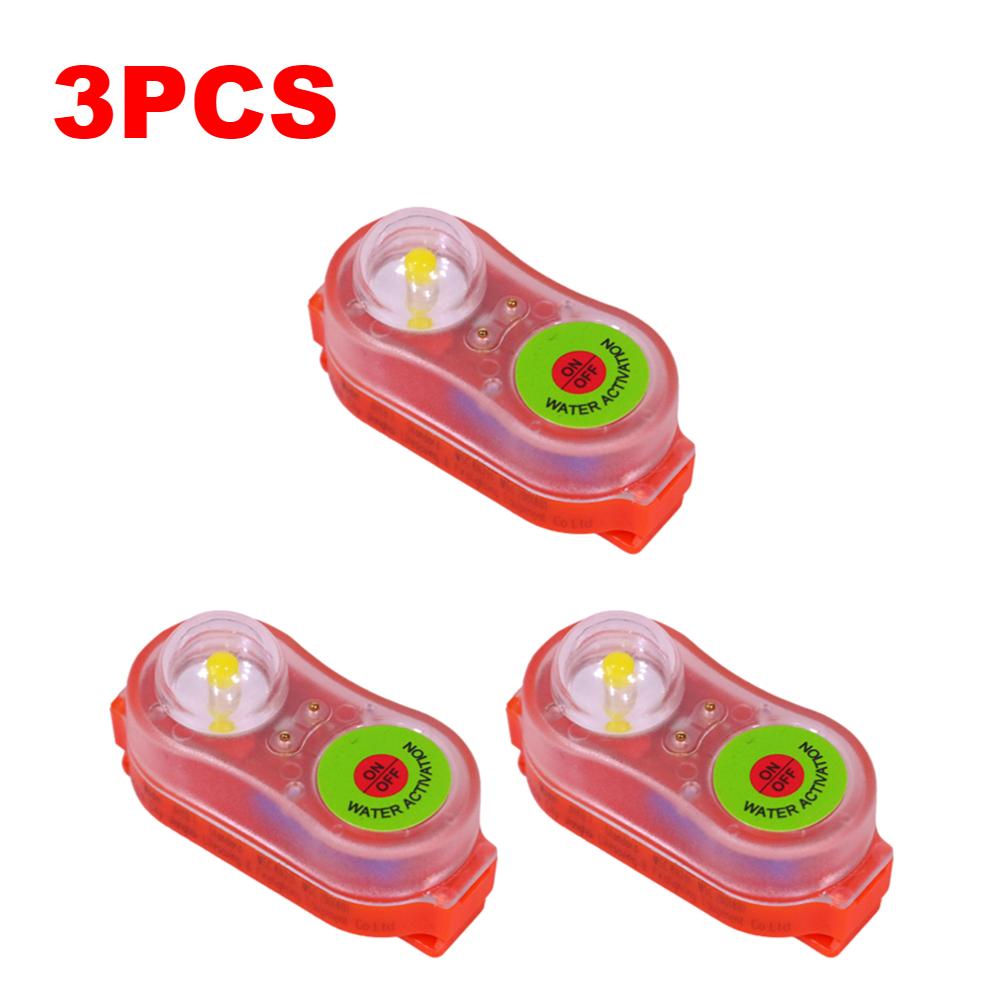 LED Life Jacket Light Survivor Locator Light Lithium Seawater Self-Lighting Light Life-saving Adult Children For Life Vest