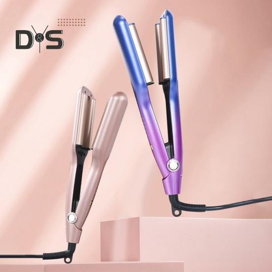 25/32MM Egg Roll Curling Iron 5 Temperature Adjustable French Wave Hair Curler Quick Heating Electric Hair Crimper Waver Women Wavy Hair Curling Wand