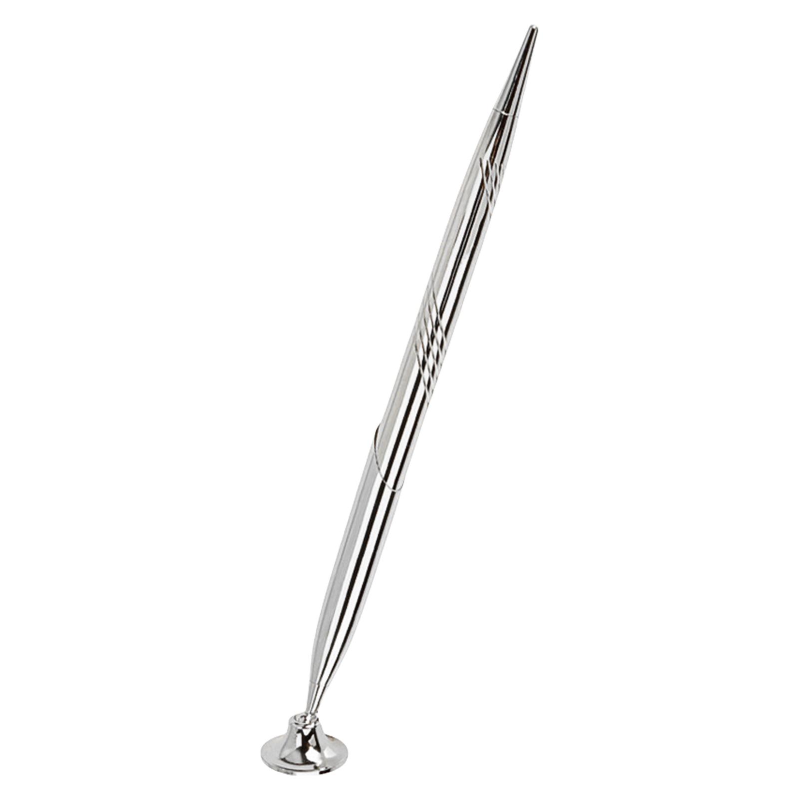 

4 шт. шариковая ручка с металлической основой для свадебной ручки для гостей, ручка для приема гостей, ручка для обслуживания стойки регистрации в банке, отеле, на свадьбах серебряный