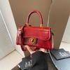 Flap Shape Top-handle Bags For Women 2026 Latest Trends Designer Handbags Luxury Vintage Shoulder Crossbody Bags With Turn Lock