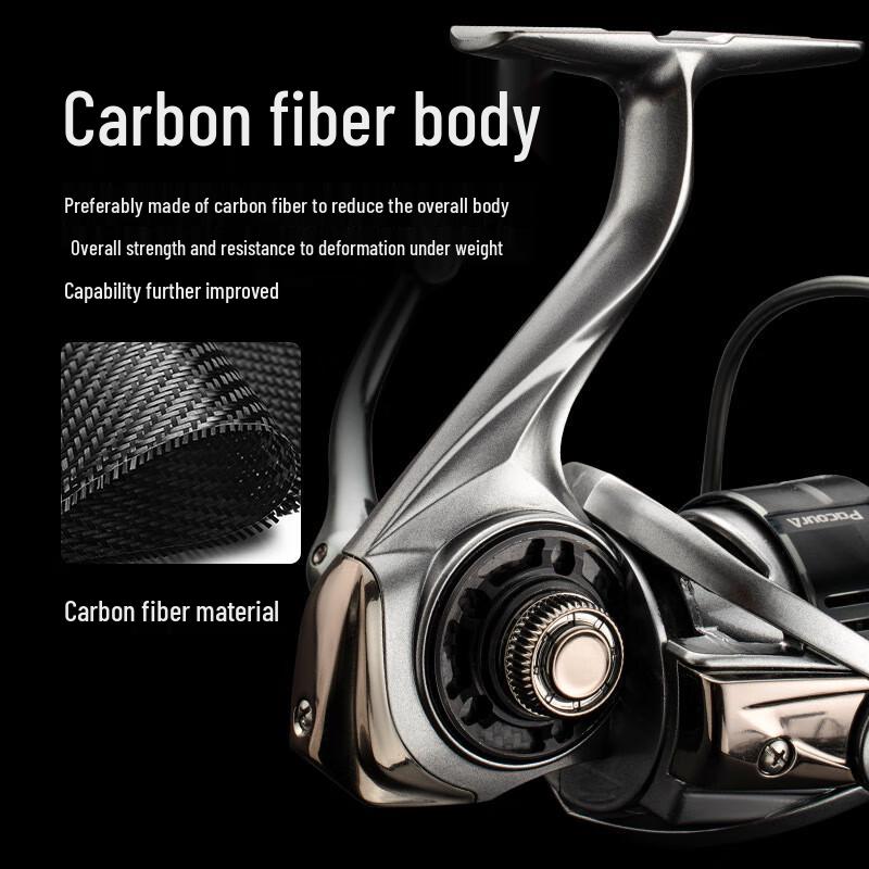 IOSN Carbon Fiber Ultralight Spinning Fishing Reel