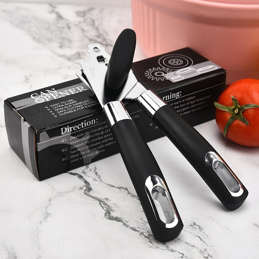 Thickened Stainless Steel Can Opener Labor-Saving Beer Can Opening Tool Kitchen Supplies