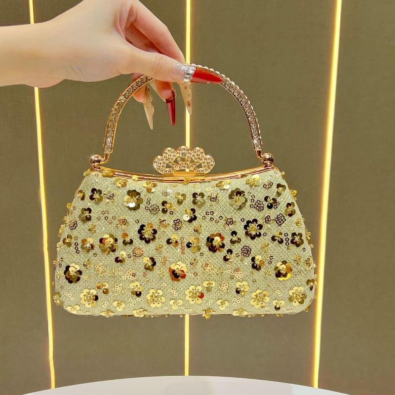 Handbag - Fashionable and High-end Chain Bag - Evening Party Cross-body Bag - Women's Banquet Bag