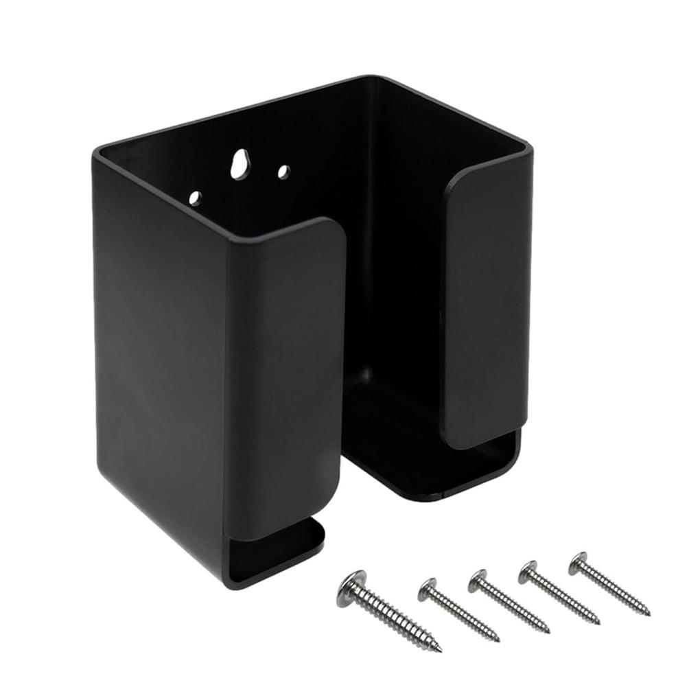 

Черный автомобильный держатель для вилки, держатель для зарядного устройства, держатель для кабеля электромобиля с винтами, безопасный