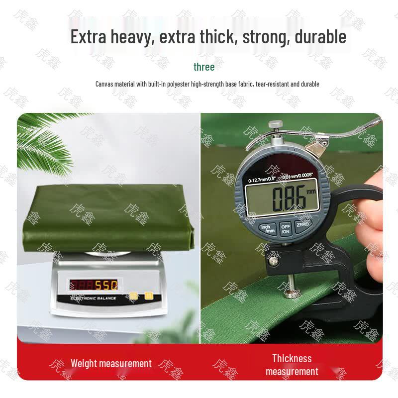 Hu Xin Heavy-Duty Waterproof Canvas Tarpaulin