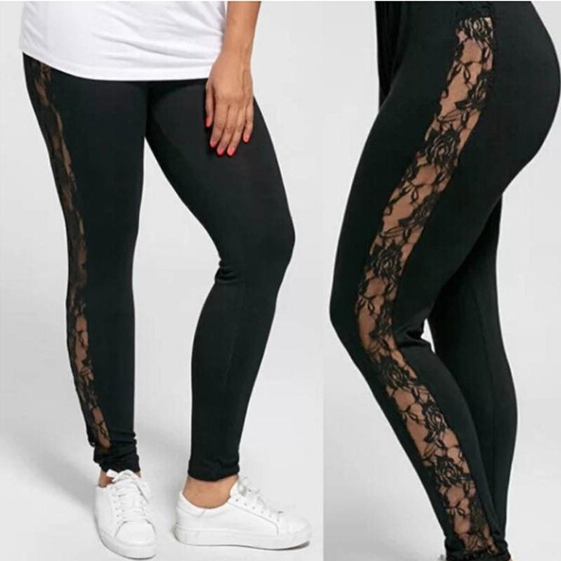 Buy Fashion Women Mesh Lace Skinny 