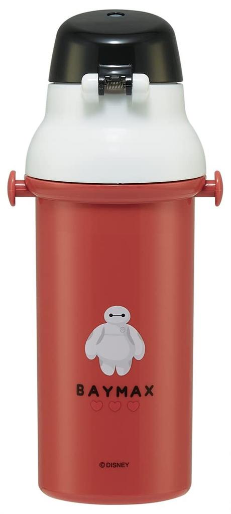 Skater Plastic Water Bottle 480ml Antibacterial Disney Baymax Made In Japan Children's PSB5SANAG-A