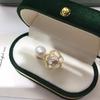 Zhuji Adjustable Camellia Pearl Ring - Natural Freshwater Pearl Jewelry