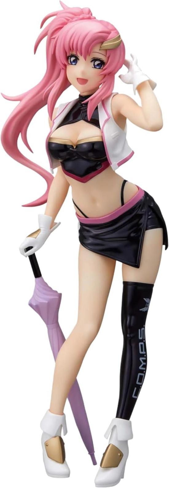 Фигурка Лакус Клайн, Mobile Suit Gundam SEED Freedom GLITTER & GLAMOURS -Lacus Clyne- Racing Ver. Фигурка, Гонщица, Гонки, Лакус, Лакус Клайн,