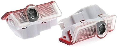 

Set of 2 Universal Curtain Lamps, Car Curtain Lights, LED Logo Projection HD Fadeless for A/C/E/GLS/GLC/GLA/GLE one size