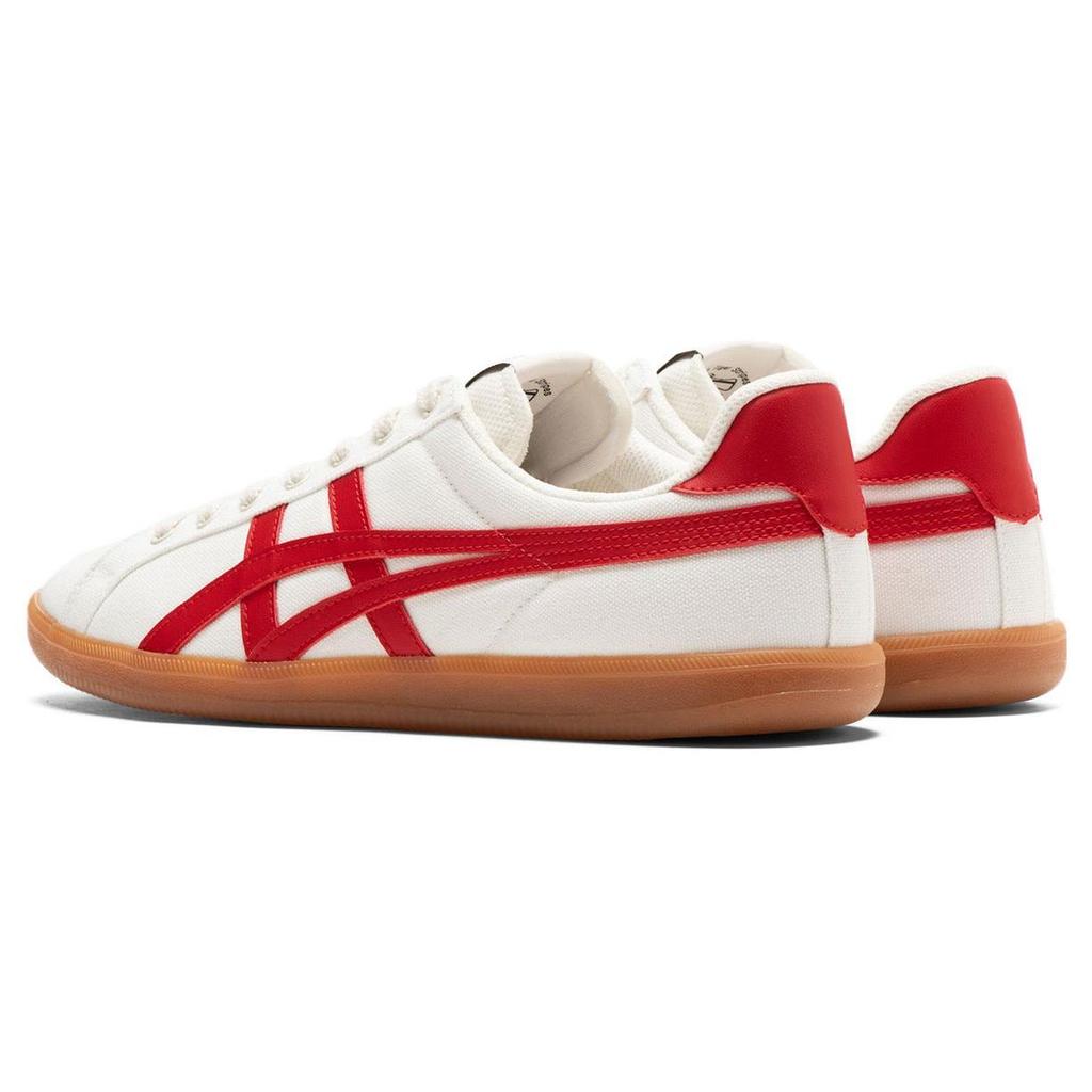 ONITSUKA TIGER DD Trainer Demping Antislip Duurzaam Lage Sneakers Unisex Sneakers Wit Rood 1183B479-103