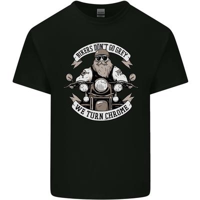 Bikers Dont Go Grey Motorbike Motorcycle Mens Light Cotton T-Shirt Unisex T-Shirt