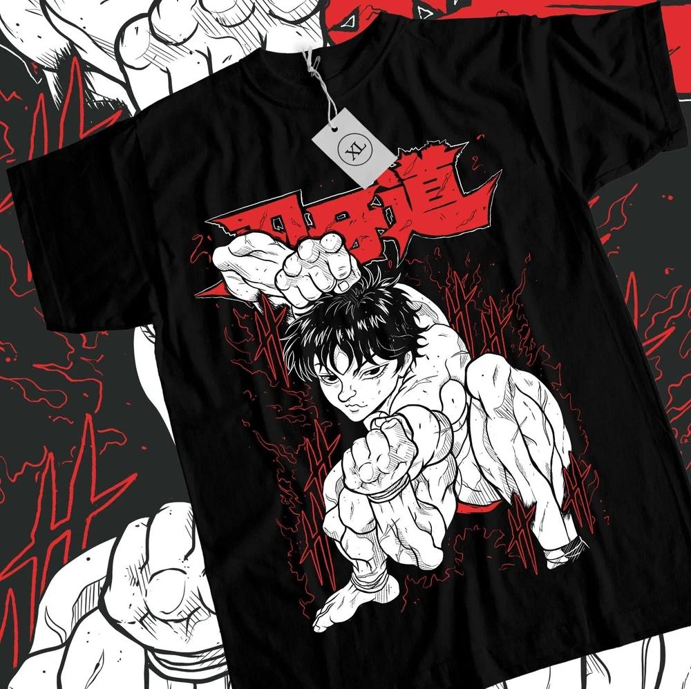Baki The Grappler TShirt Baki Hanma Unisexga Yujiro Hanma Baki Anime Shirt S