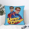 Henry Danger And Captain Man Pillowcase Printing Polyester Cushion Cover Decoration Throw Pillow Case Cover Home Square 45X45Cm