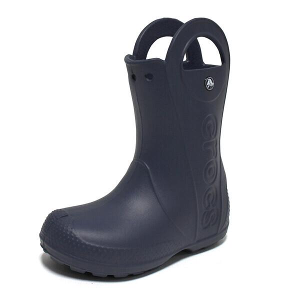 Crocs Kids Handleit Kids Rain Boots Navy 12803 410