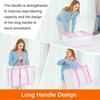 2025 Latest Model  3 Pack Clear Clothes Storage Bag, 40L Zippered Closet
