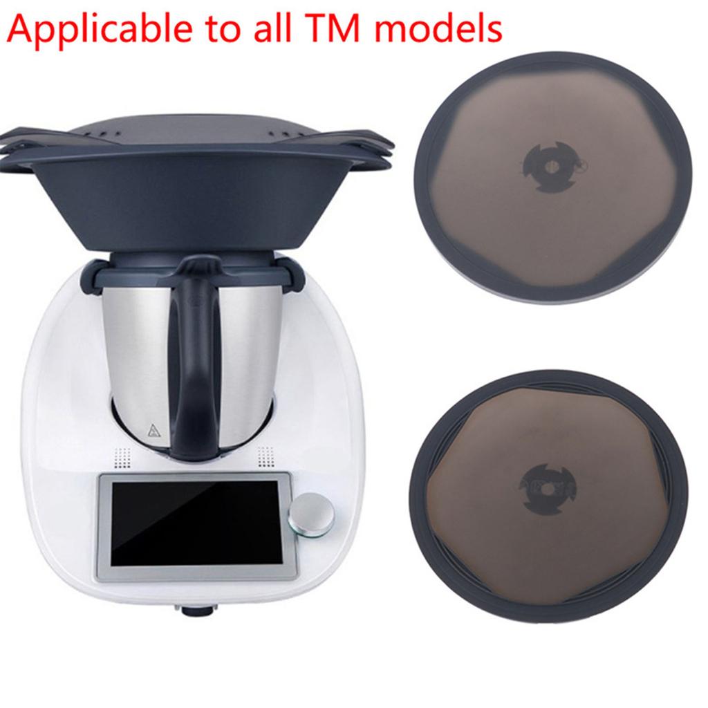 Silicone Suction Pan Lid Microwave Heat Resistant Cover Wrap Bowl Cap Lid Vacuum Sealer for Thermomix Tm31 Tm5 Tm6