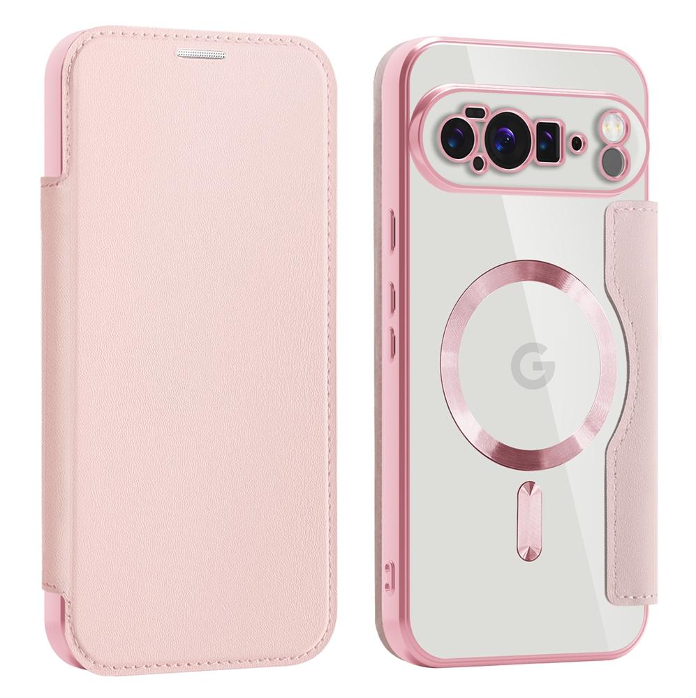 Wireless Charging Flip Case for Google Pixel 9A 8A 7A 9Pro XL 10Pro 9 10 Magnetic Wallet Case Cards Slot Leather Case Anti Fall