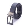 Double-sided Universal Rotating Alloy Pin Buckle Belt for Men's Business Casual Belt Versatile Two-layer Cowhide Belt Waist